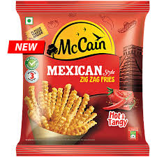 McCain Mexican Hot & Tangy Zig Zag Fries 400g